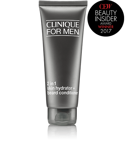 Clinique For Men™ Hydratant pour la peau + revitalisant pour la barbe 2 en 1