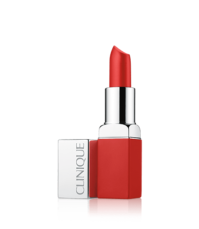 Rouge à lèvres mat + base de teint Clinique Pop™