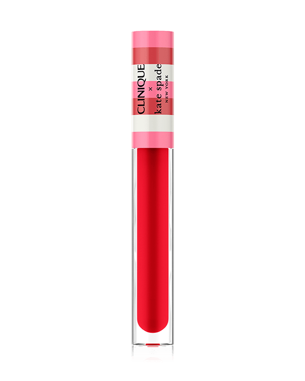 Clinique x Kate Spade New York Clinique Pop Plush™ Creamy Lip Gloss, A lineup of our ultra-cushiony, super juicy lip glosses embellished with limited-edition packaging designed by Kate Spade New York.