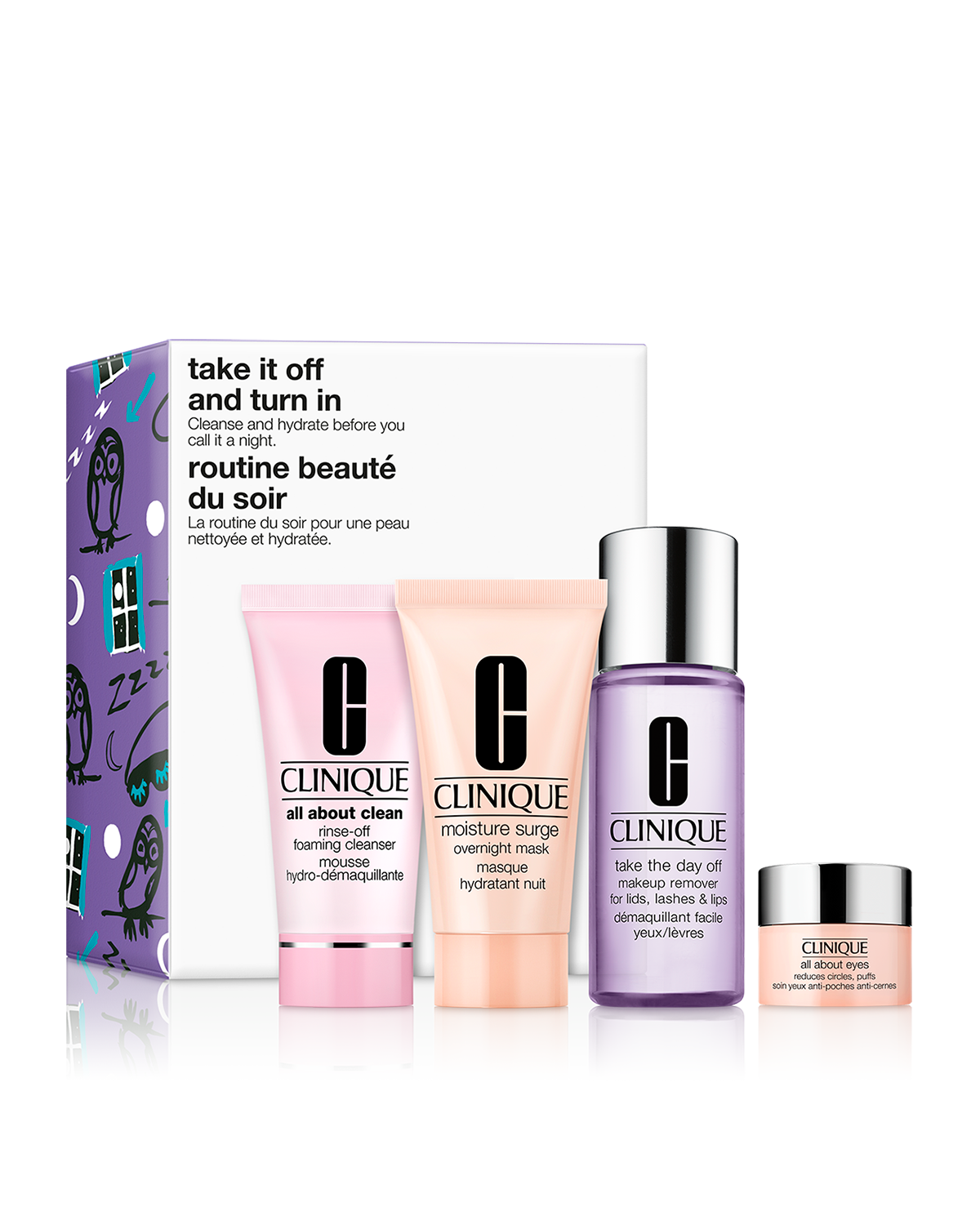 Take It Off and Turn In: Skin Care Set