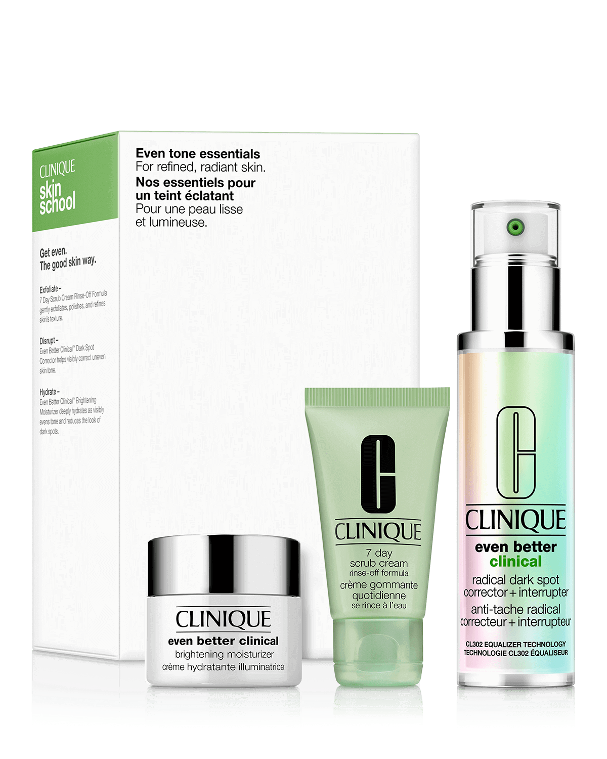 Ensemble de soins de la peau Even Tone Essential