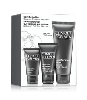 Daily Hydration Set: Cleanse. Exfoliate. Hydrate.