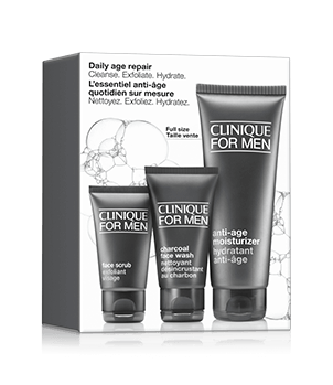 Daily Age Repair Set: Cleanse. Exfoliate. Hydrate