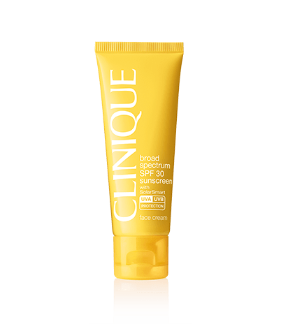 Protection solaire à large spectre FPS 30 crème visage sans huile
