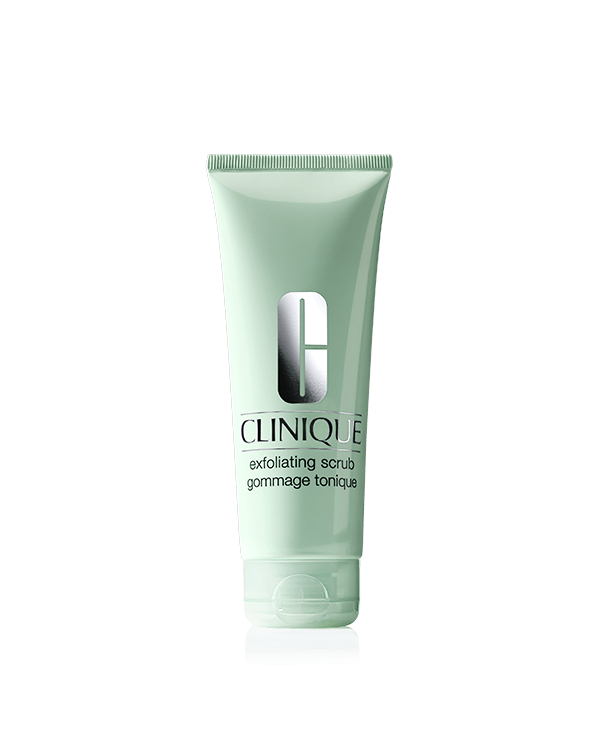 Exfoliating Scrub, Water-based Exfoliating Scrub with salicylic acid helps clear away excess oil and refine skin’s texture.