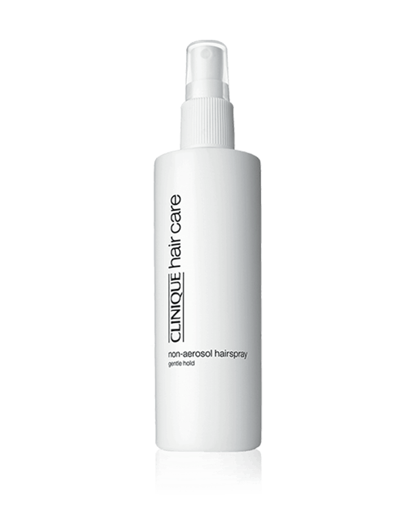 Non-Aerosol Hairspray, A fine, clear mist to give gentle, flexible control without stiffness or build-up.