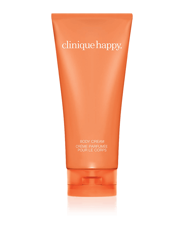 Clinique Happy&amp;trade; Body Cream, Softens skin with a hint of scent. Wear it and be happy.