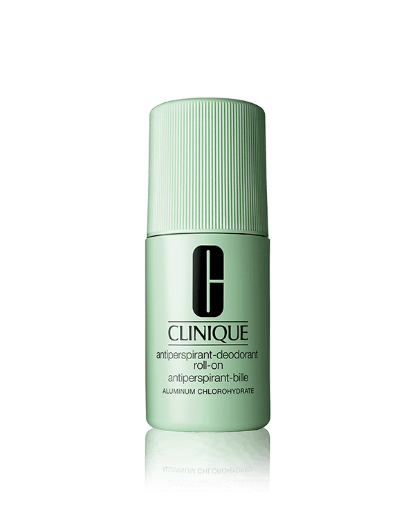 Antiperspirant-Deodorant Roll-On, Non-staining, non-sticky underarm protection.