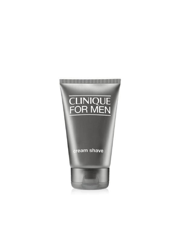 Clinique for Men™ Cream Shave, Rich, lathering cream leaves skin sleek, smooth and comfortable.