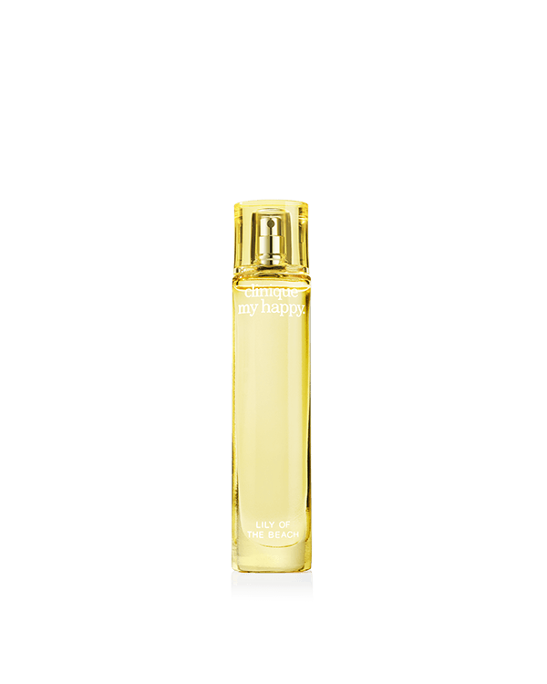 Clinique My Happy™&lt;br&gt;Lily of the Beach, A Floral Woody scent to wear alone or layer.