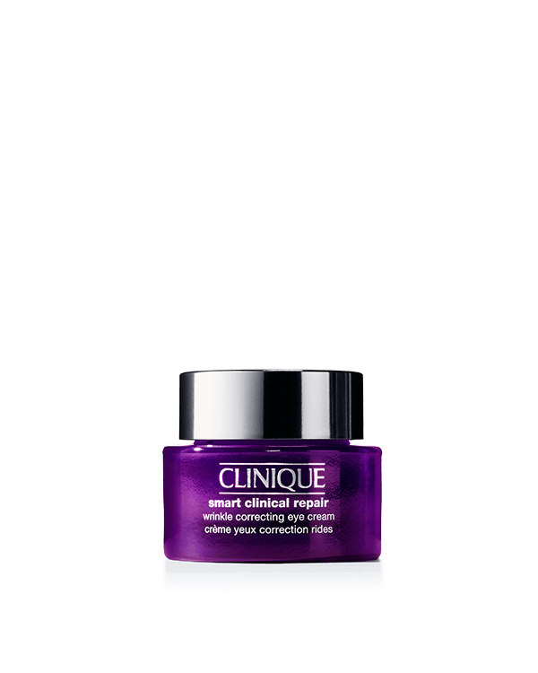 Clinique Smart Clinical Repair™ Wrinkle Correcting Eye Cream, Helps strengthen your dermal support structure for smoother, younger-looking skin.