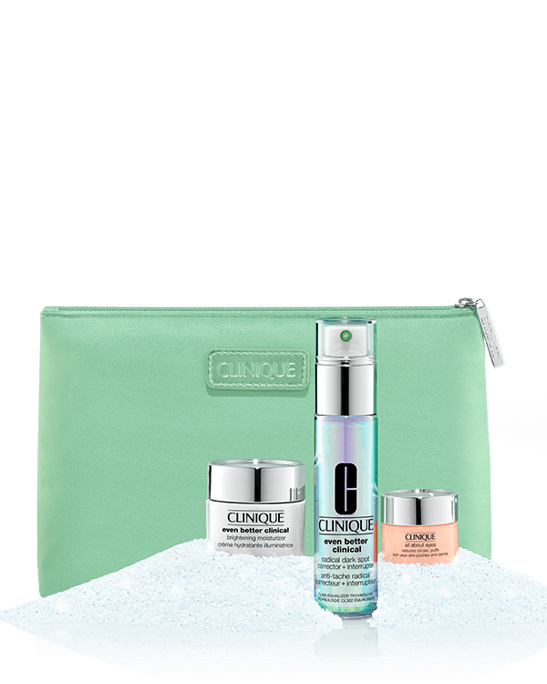 Even Tone Experts Skincare Set, Clinique specialists for brilliant, more even-looking skin. A $122.00 value.