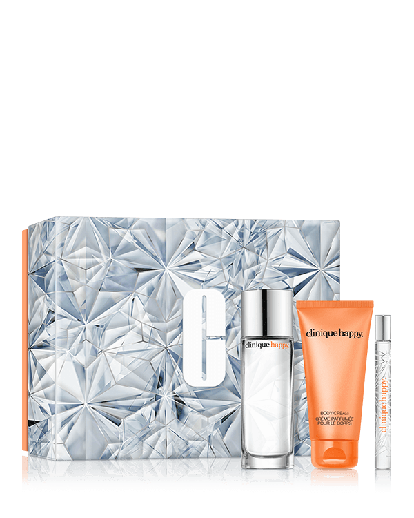 Perfectly Happy Fragrance Set, A fragrance and body trio for a touch of happy at home and on the go. A $154.00 value.