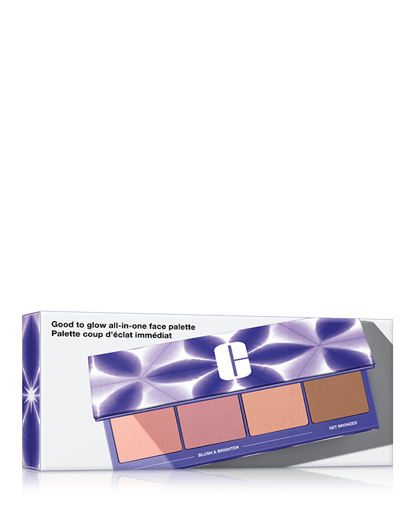 Good to Glow: All-in-One Face Palette, A glowing look all in one compact. A $184.00 value.