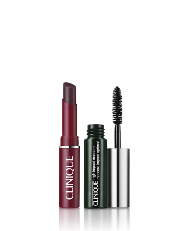 Cult Classics On The Go, A take-anywhere lip and lash duo featuring two cult classics: Black Honey Almost Lipstick and High Impact™ Mascara. A $37.00 value.