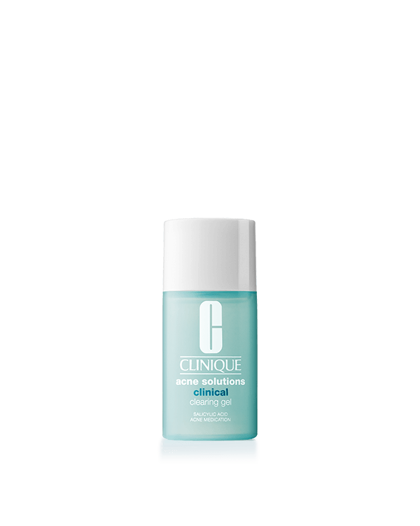 Acne Solutions™ Clinical Clearing Gel, Topical treatment for breakouts with salicylic acid.