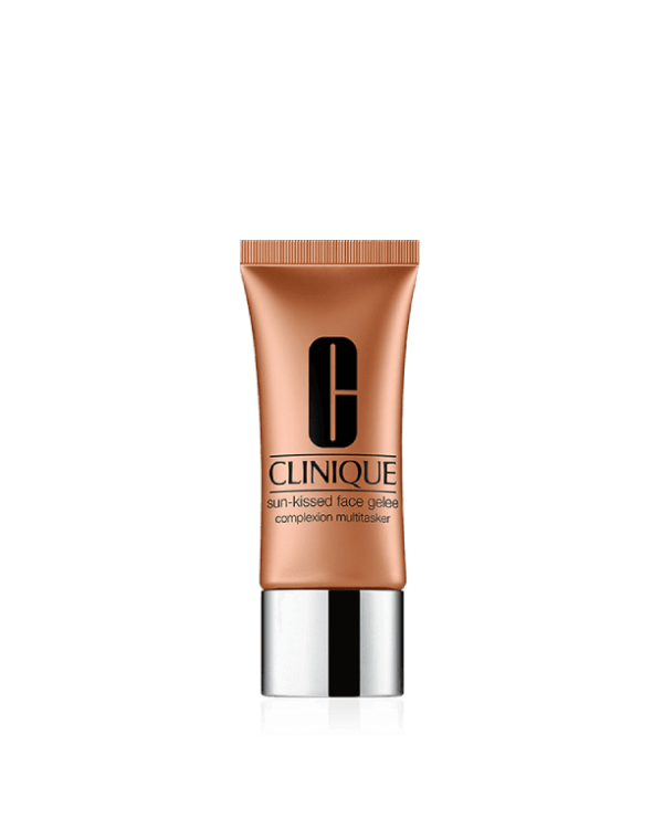 Gel de teint Sun-Kissed Face multiusage, un gel transparent et sans huile qui crée un éclat sensuel et sain.