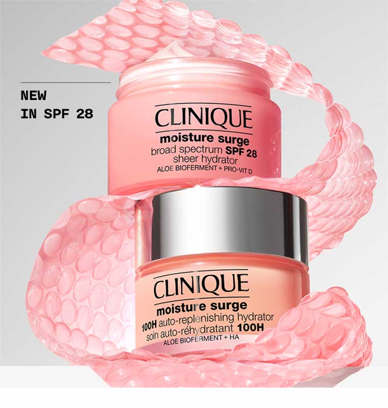 Moisture Surge™ makes skin more resilient to daily dehydrators.