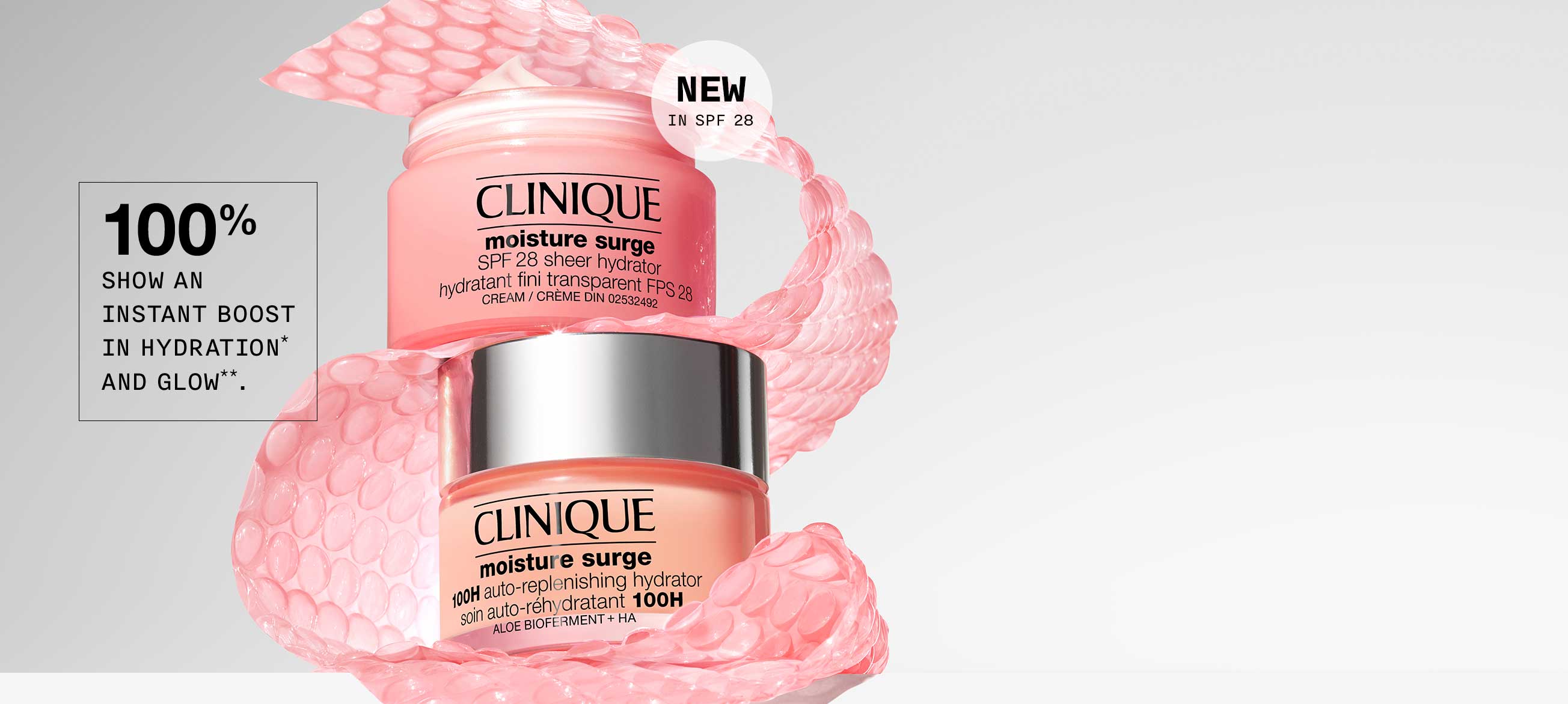 Moisture Surge™ makes skin more resilient to daily dehydrators.